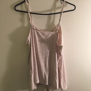 Striped tank top